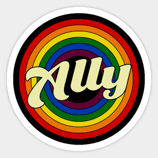 Ally LGBT Gay pride Sticker